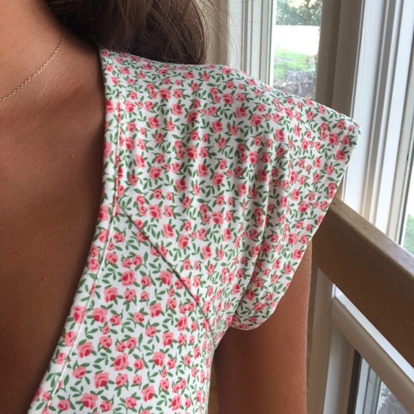 ISO pink floral dress - Picture 2 of 2